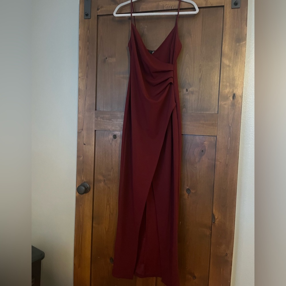 Lulu’s Burgundy Maxi Dress